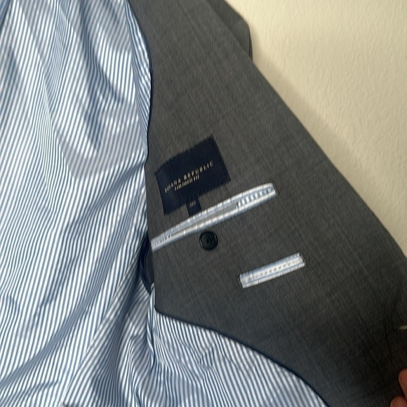 Banana Republic Men’s Wool Tailored Fit Sports Coat Blazer Suit Jacket 38S - Picture 13 of 15